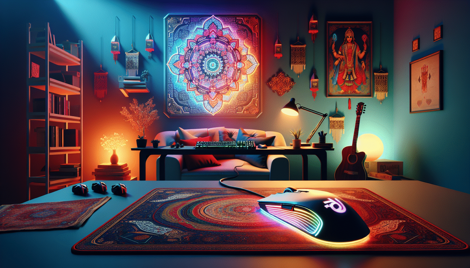 Best Gaming Mouse Pads in India 2025: XXL Size with RGB Lighting!