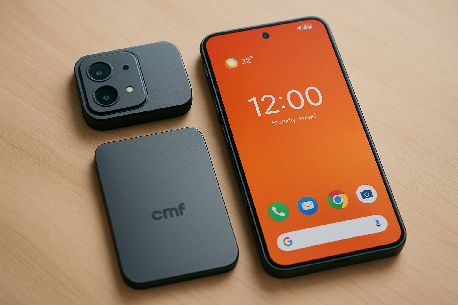 CMF Phone 2 Pro by Nothing Innovates with Swappable Modules and Bloat-Free OS Under ₹20000 for Creative Indians