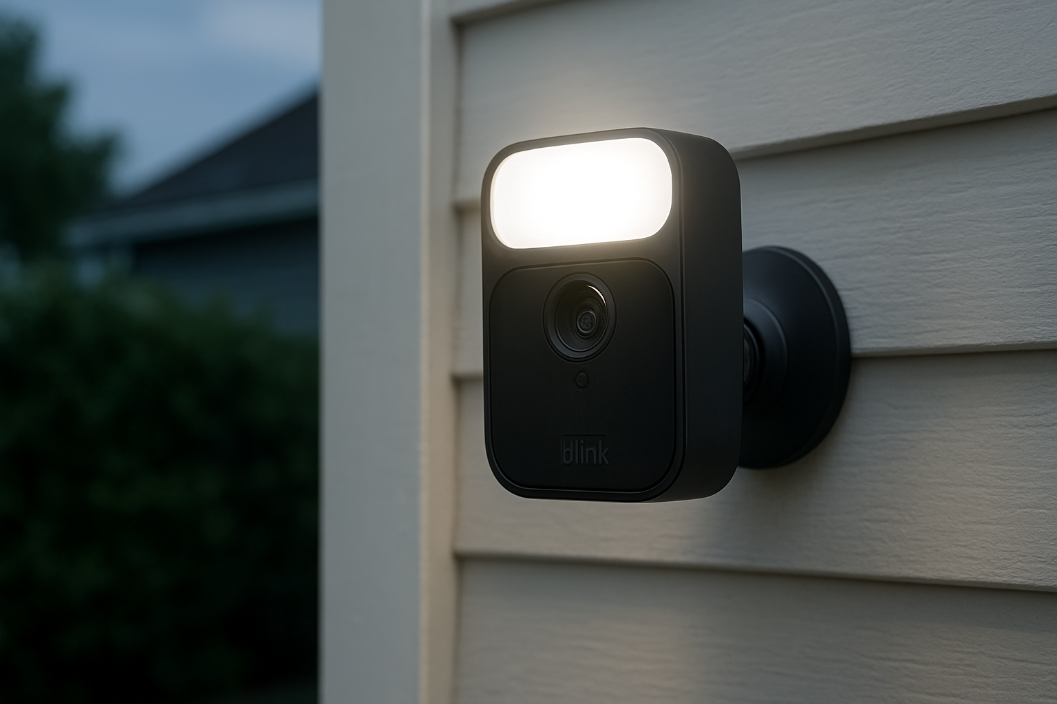 Blink Outdoor Cam Battery Offers Easy Setup and Motion Lights for Wireless Home Watch