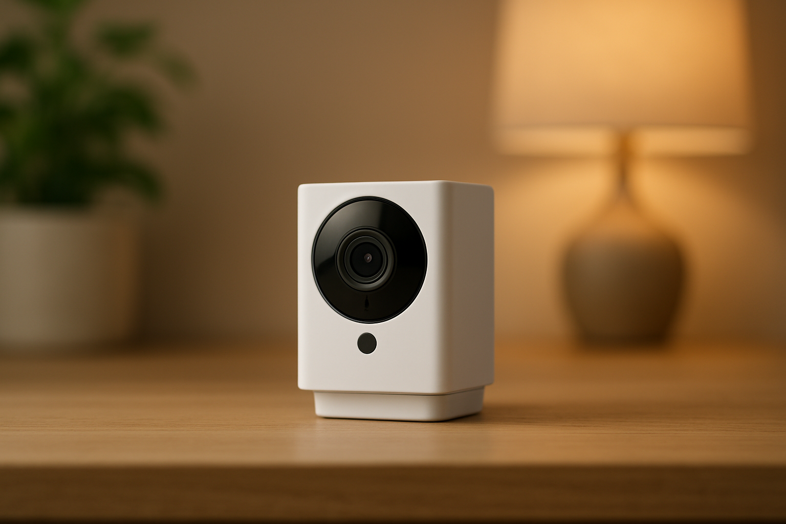 Wyze Cam Pan Tilts for 360 View and Color Night Vision in Compact Home Surveillance