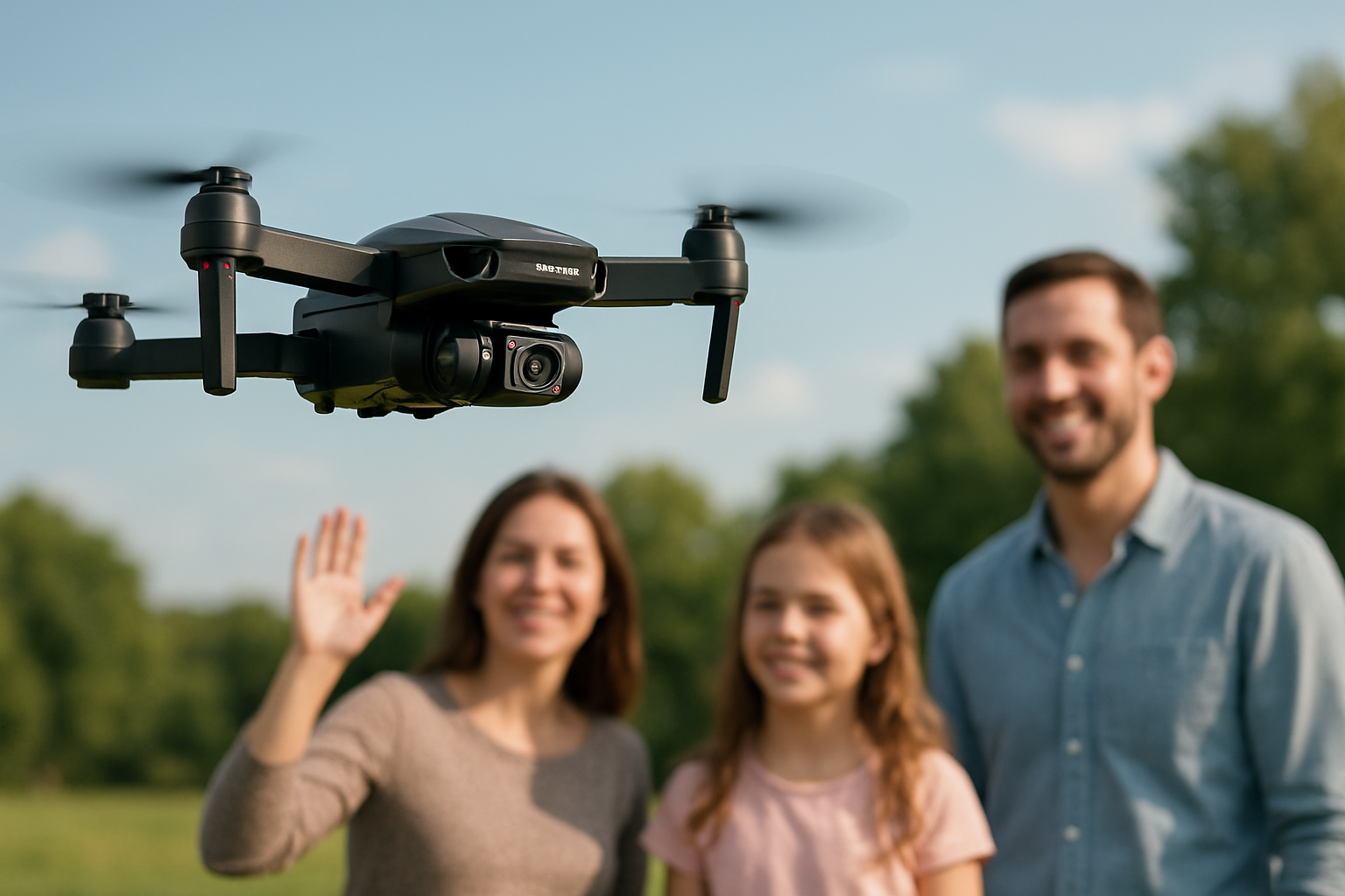 Snaptain SP650 1080p GPS Drone Offers Altitude Hold and Gesture Control for Easy Family Fun