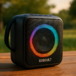 GOBOULT Bassbox Q20 Portable Speaker Pumps Epic Sound with 20W Output and RGB Lights for Outdoor Vibes