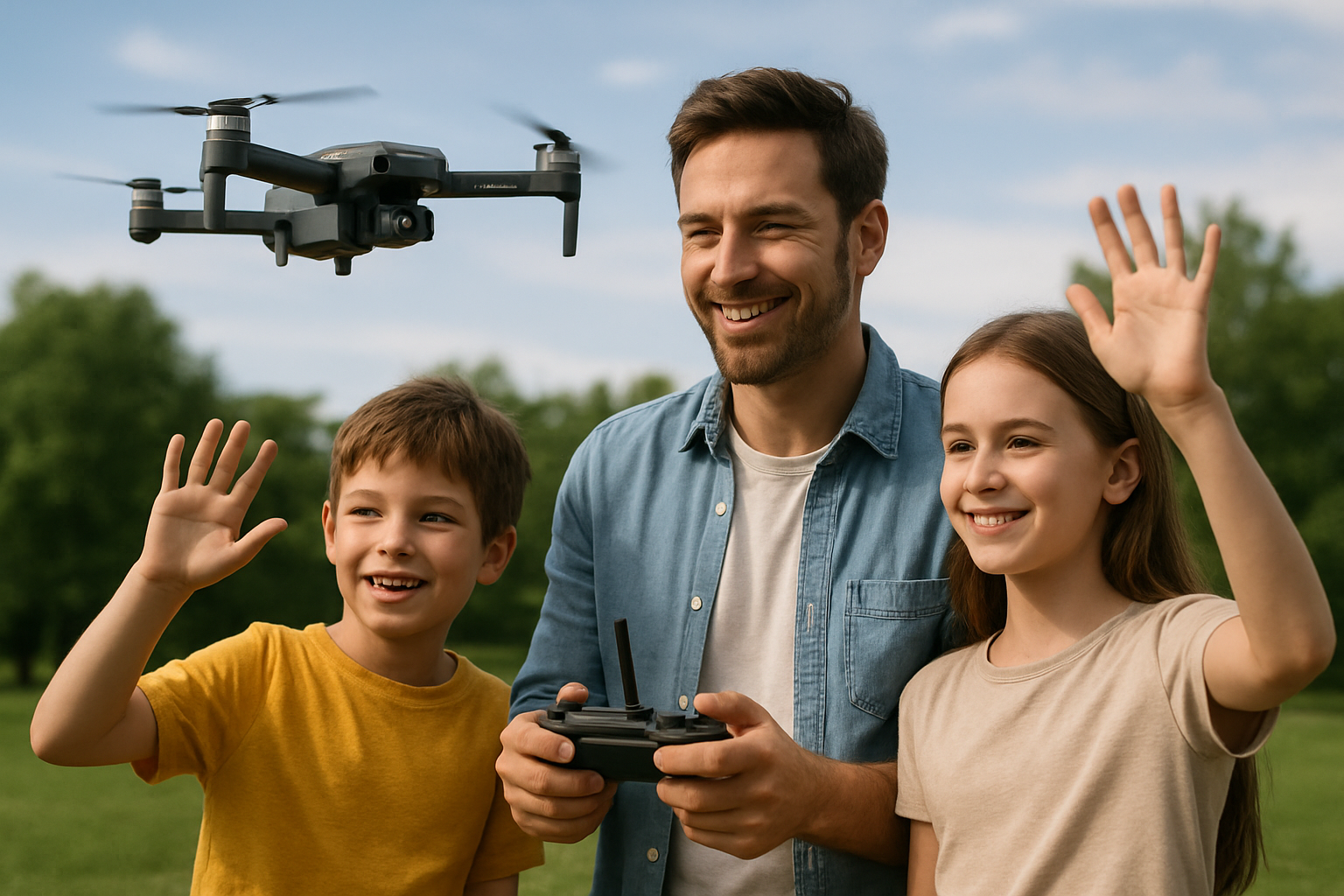 Snaptain SP650 1080p GPS Drone Offers Altitude Hold and Gesture Control for Easy Family Fun