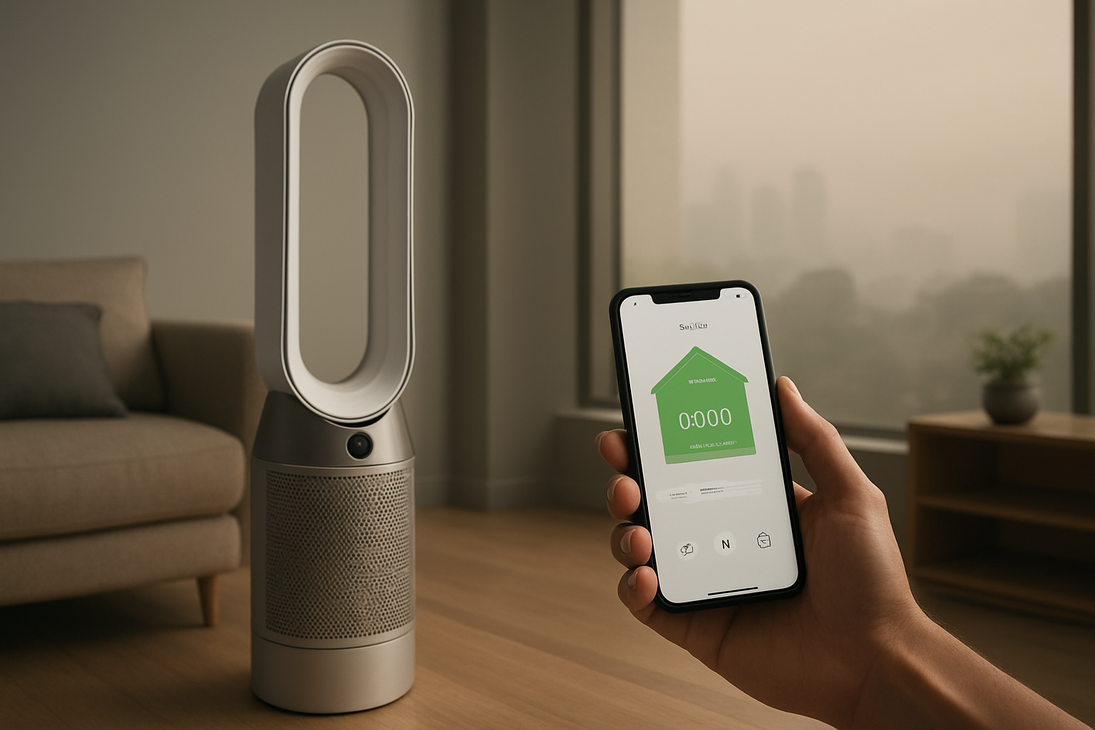 Dyson Purifier Cool Gen1 TP10 Tackles Delhi Smog with HEPA H13 Filtration and Remote App for Urban Dwellers