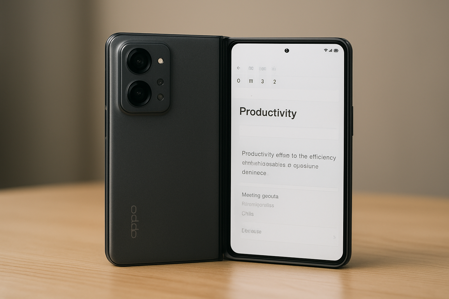 Oppo Find N5 Foldable Phone Folds Innovation with Snapdragon 8 Elite and 8.3-Inch Inner Display for Productivity Pros