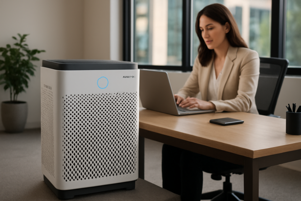 Coway Airmega 400 Elite Purifier Elites Clean Air with Dual Filters and App Alerts for Office Warriors