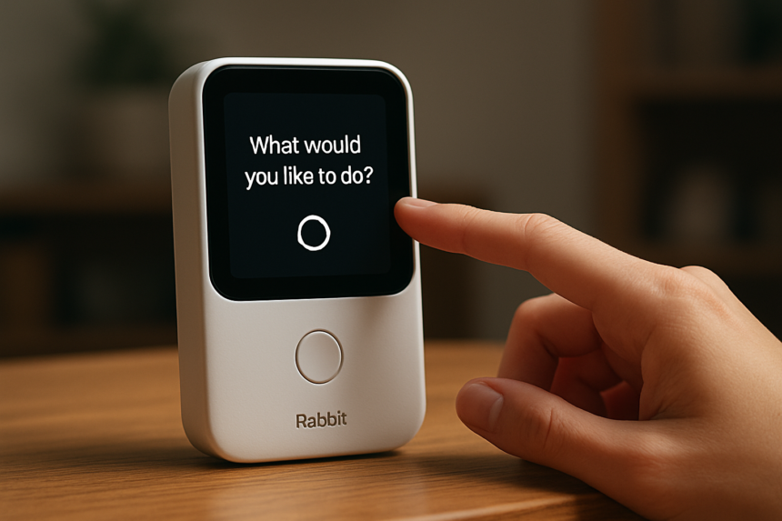 Rabbit R1 AI Device Promises Natural Language Interface for Controlling Apps and Services